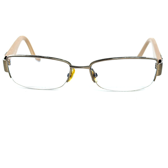 CHRISTIAN DIOR CD3706 NLY‎ Italy Silver Half Rimless Eyeglasses 53-16-135 20441
